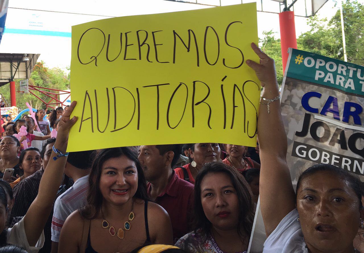 Queremos auditorías