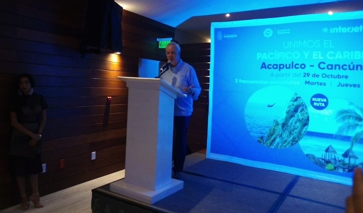 Pedro Haces Sordo, presidente del Fideicomiso de Acapulco para la Promoción Turística