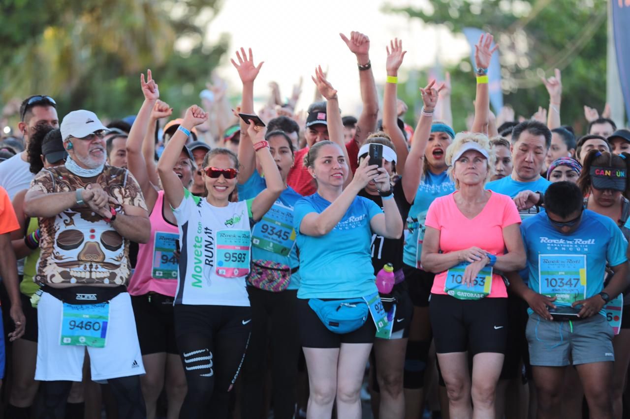 Maratón Internacional de Cancún, una fiesta deportiva