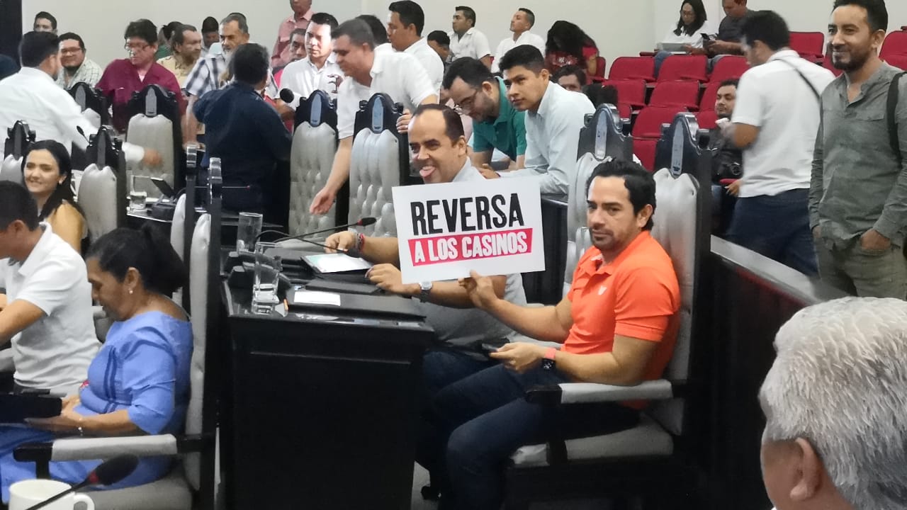 Reversa a casinos en la XVI Legislatura