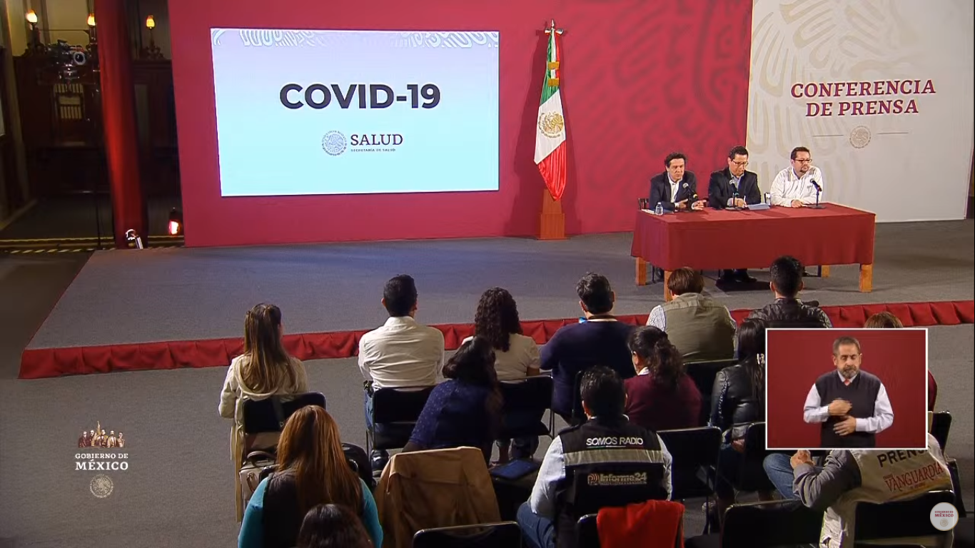 Conferencia de prensa del Covid-19