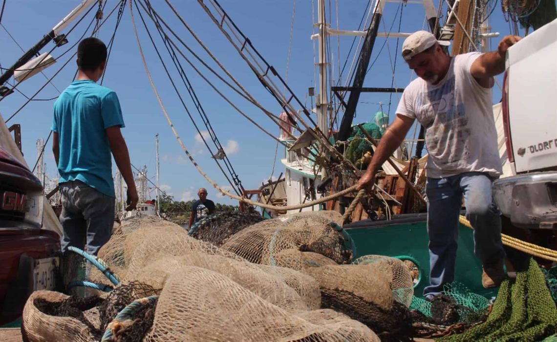 pescador habla de su experiencia de aislamiento en altamar