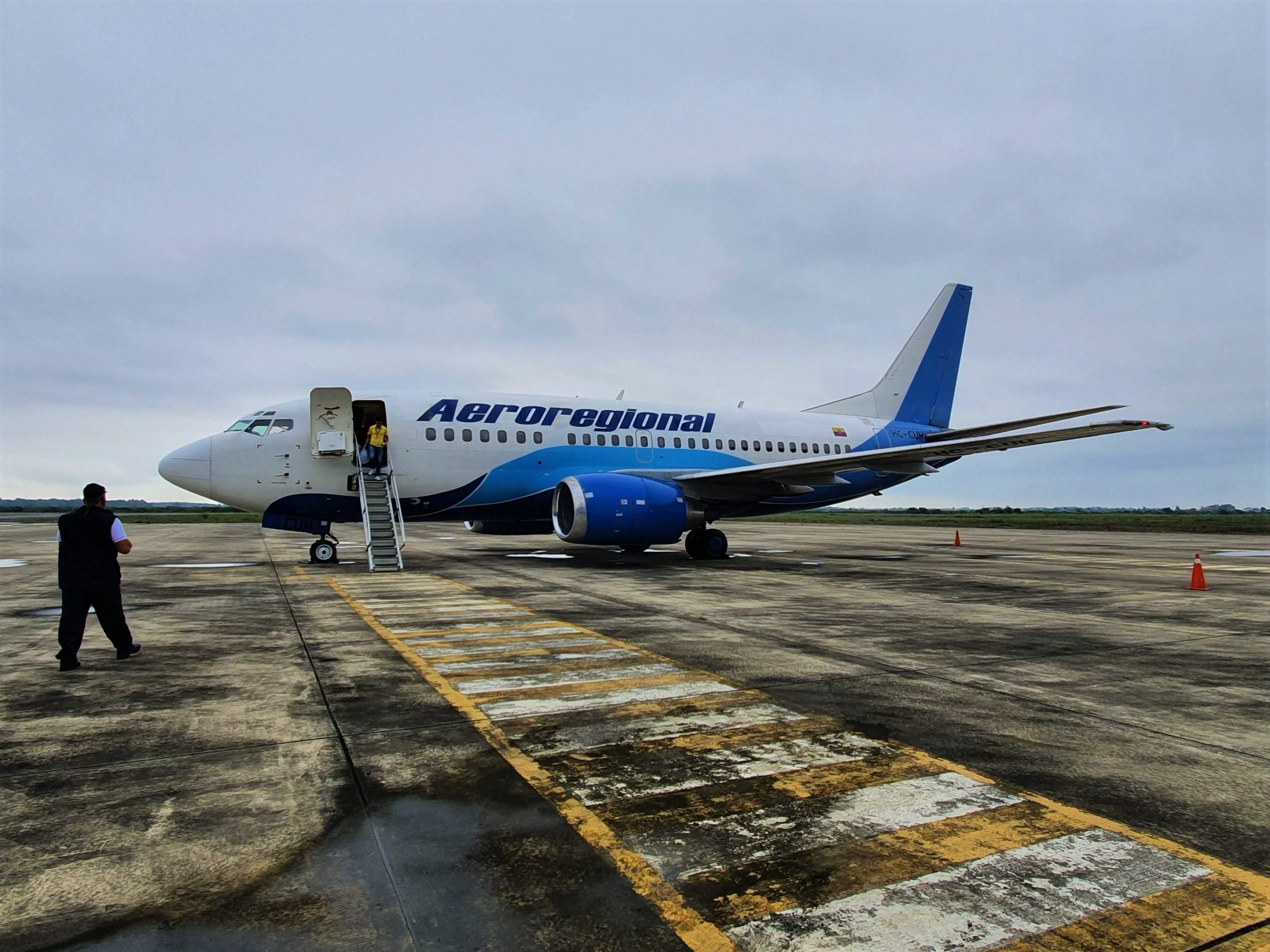 Aeroregional colaboró en vuelo humanitario