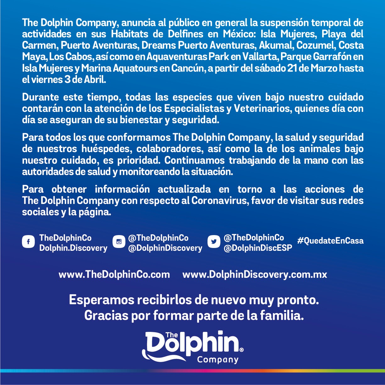 Comunicado Dolphin 1