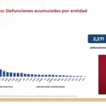 Defunciones acumuladas al 4 de mayo