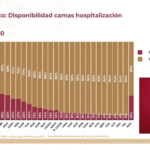 Disponibilidad de camas de hospital al 4 de mayo