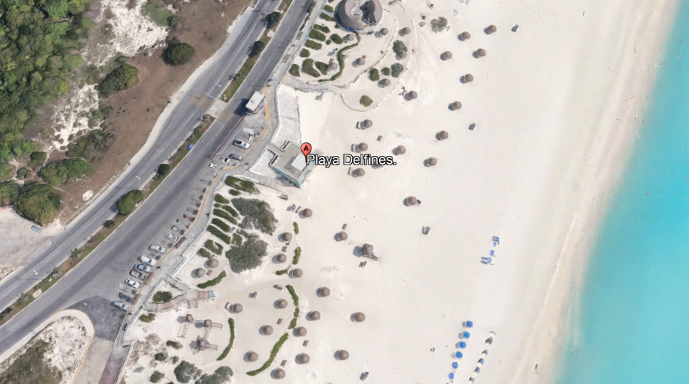 El área próxima a Playa Delfines en la que el Grand Solaris pretende constiruir un hotel