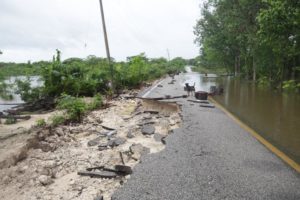 Los poblados más afectados se encuentran en los municipios de Bacalar y Othón P. Blanco