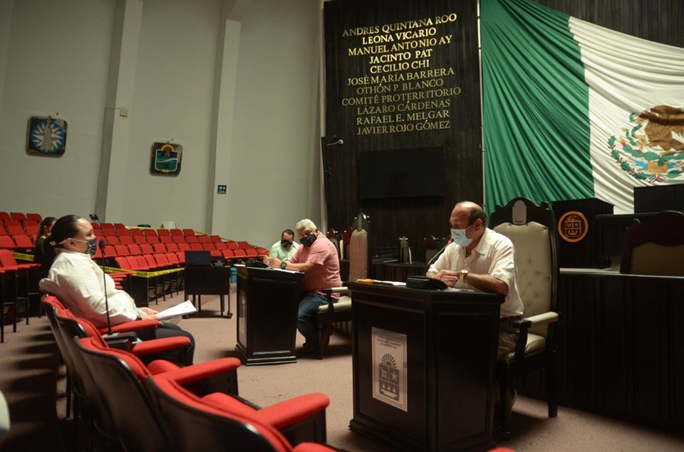 Sesión en el Congreso de Quintana Roo duró 15 minutos