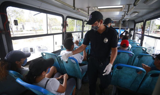 Unidades de transporte público no respetan protocolos de sanidad