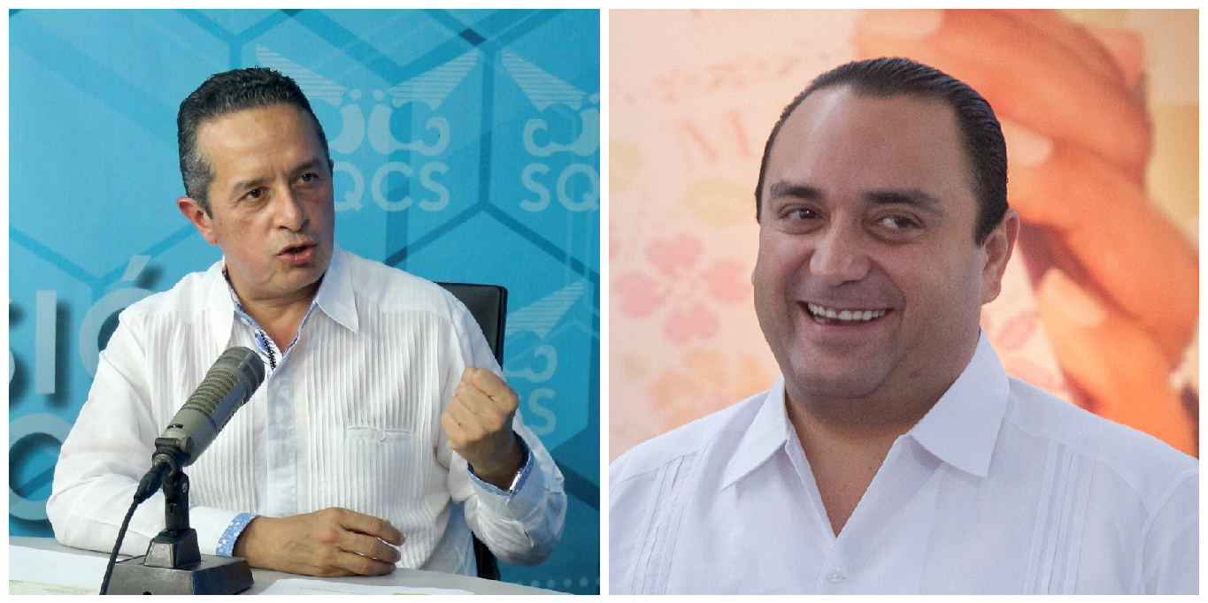 Carlos Joaquín y Roberto Borge