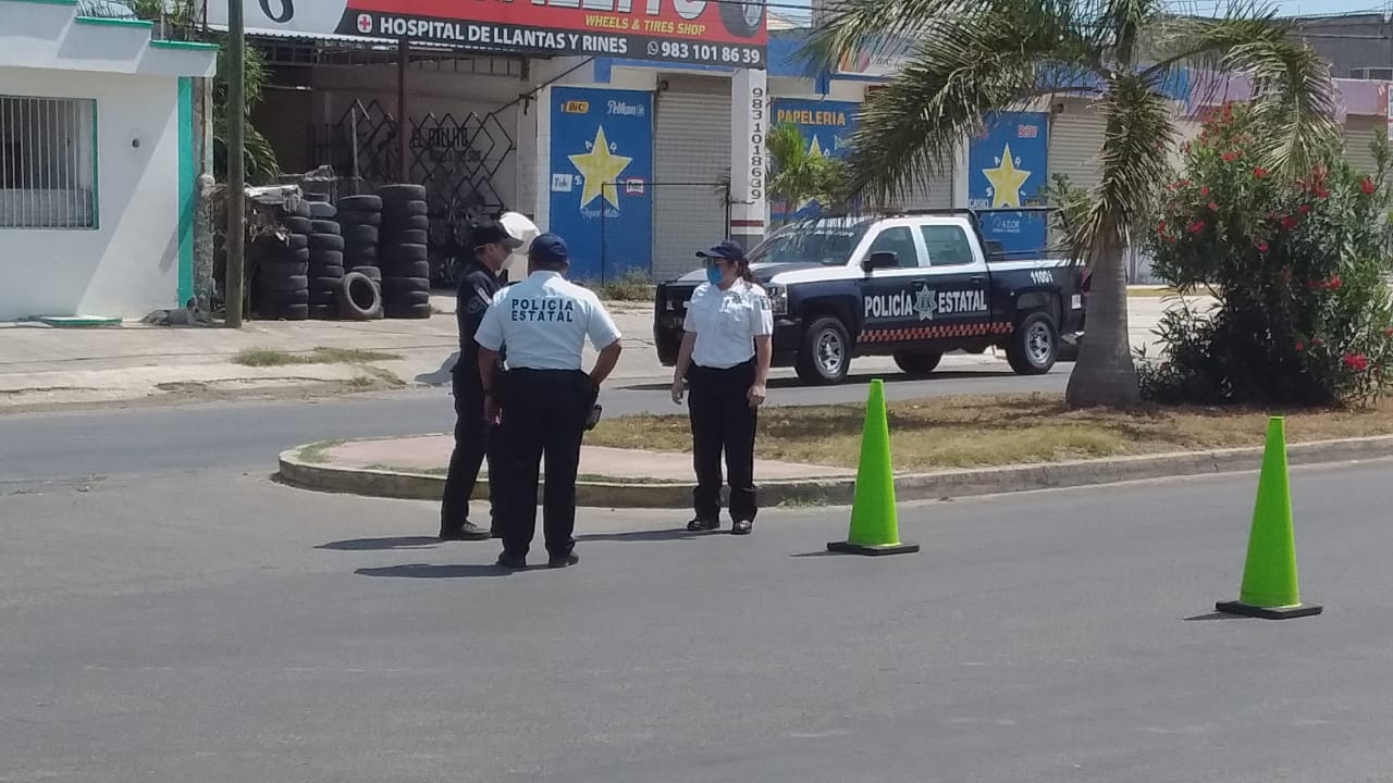 Cierran avenidas en Chetumal, que a partir de hoy está en cuarentena