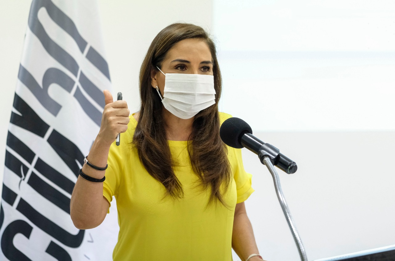 La alcadesa de Cancún, Mara Lezama