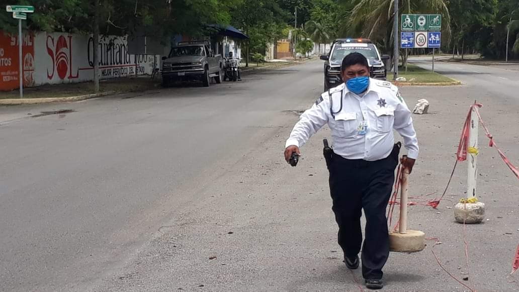 Liberan vialidades en Chetumal