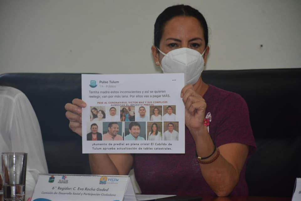 Regidora Eva Rocha Geded