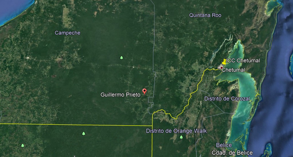 Vista aérea de Guillermo Prieto