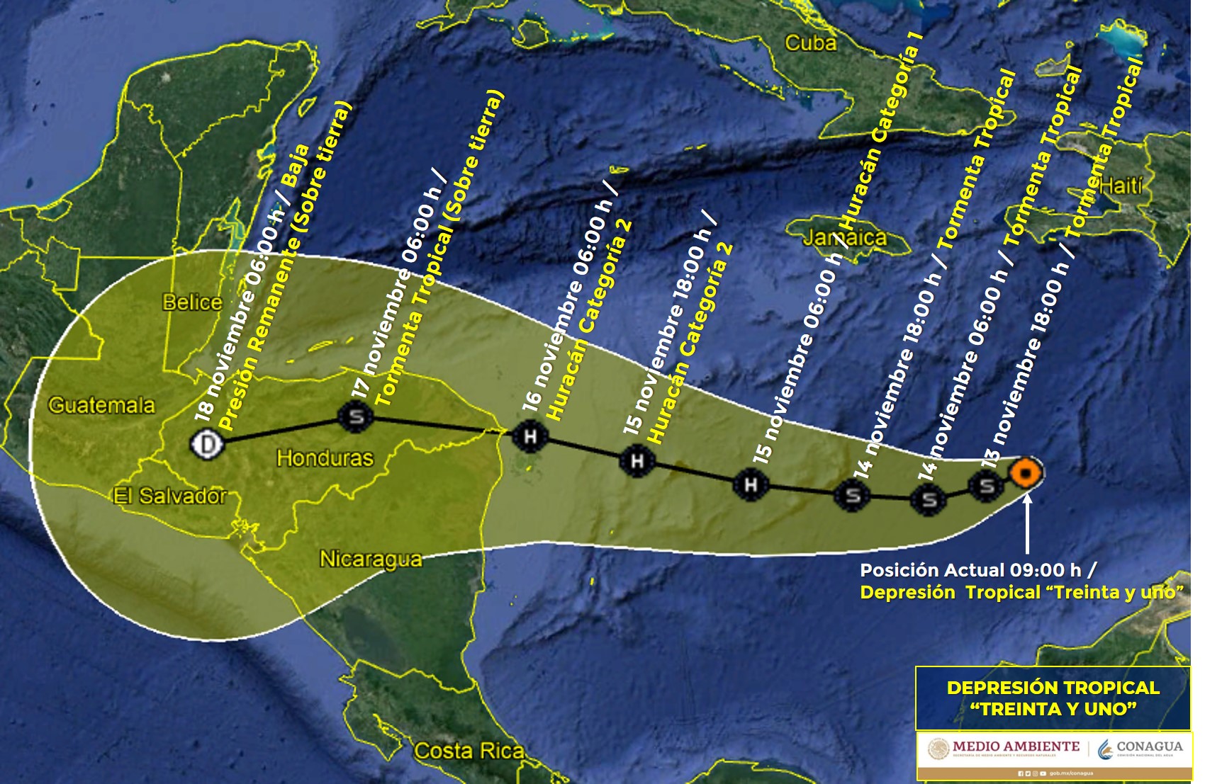 Depresión tropical 31