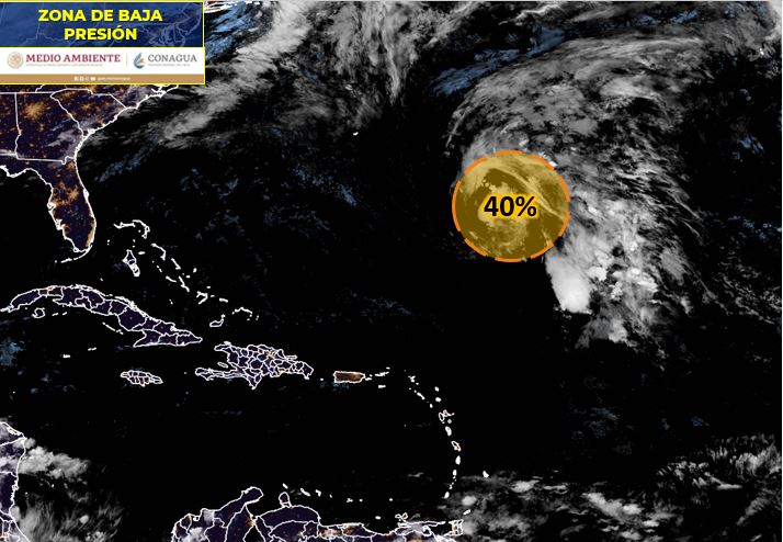 zona de baja presión