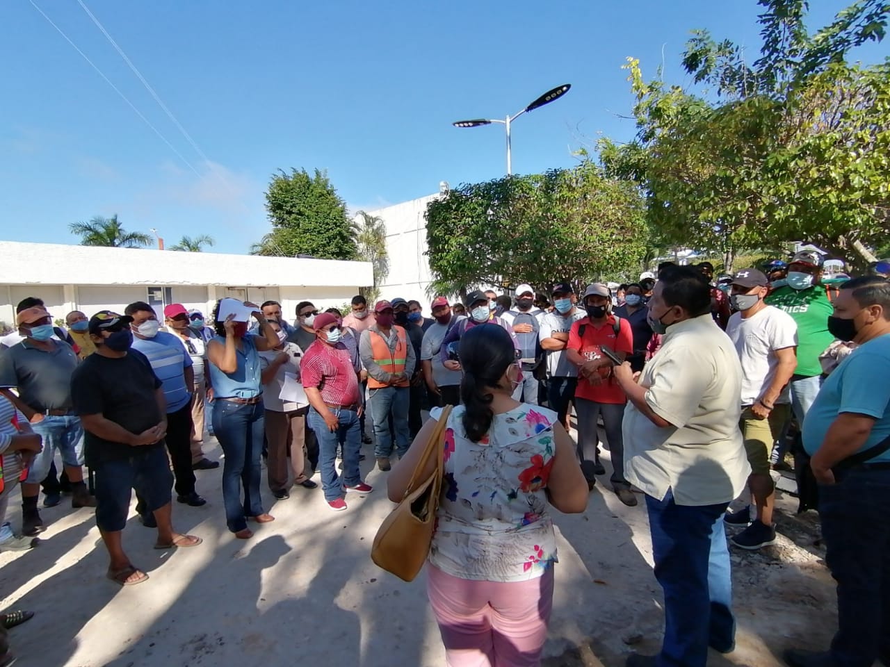 Trabajadores municipales