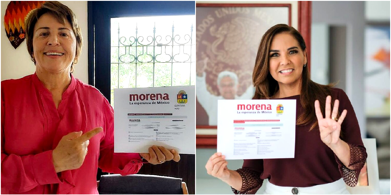 Inician campaña Laura Beristáin y Mara Lezama