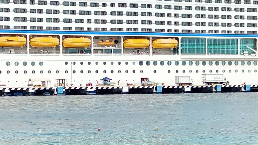 Así fue la llegada del primer crucero a Cozumel en tiempos de pandemia