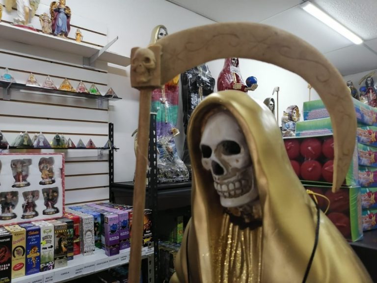 ¡Ha platicado con la Santa Muerte! Así es el culto en Chetumal