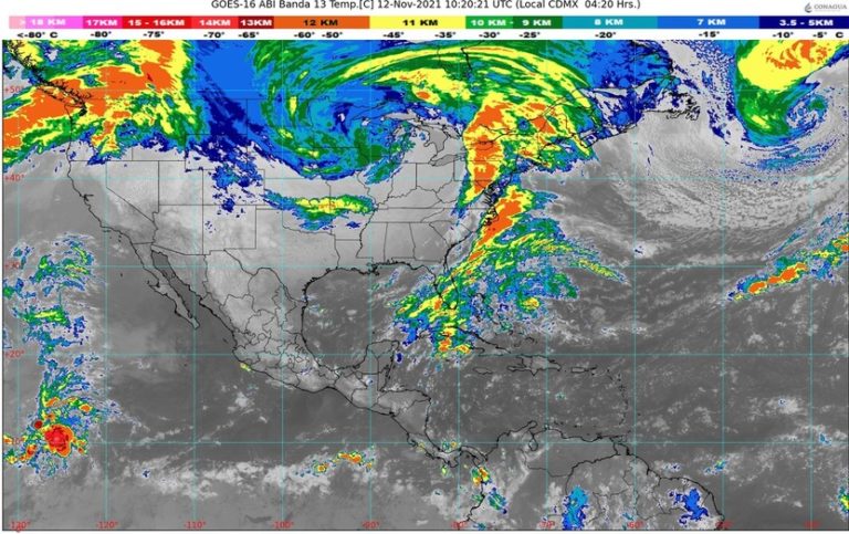 Prevén lluvias fuertes con tormentas eléctricas para Quintana Roo