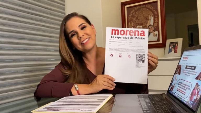 Mara registra su candidatura en Morena para la gubernatura