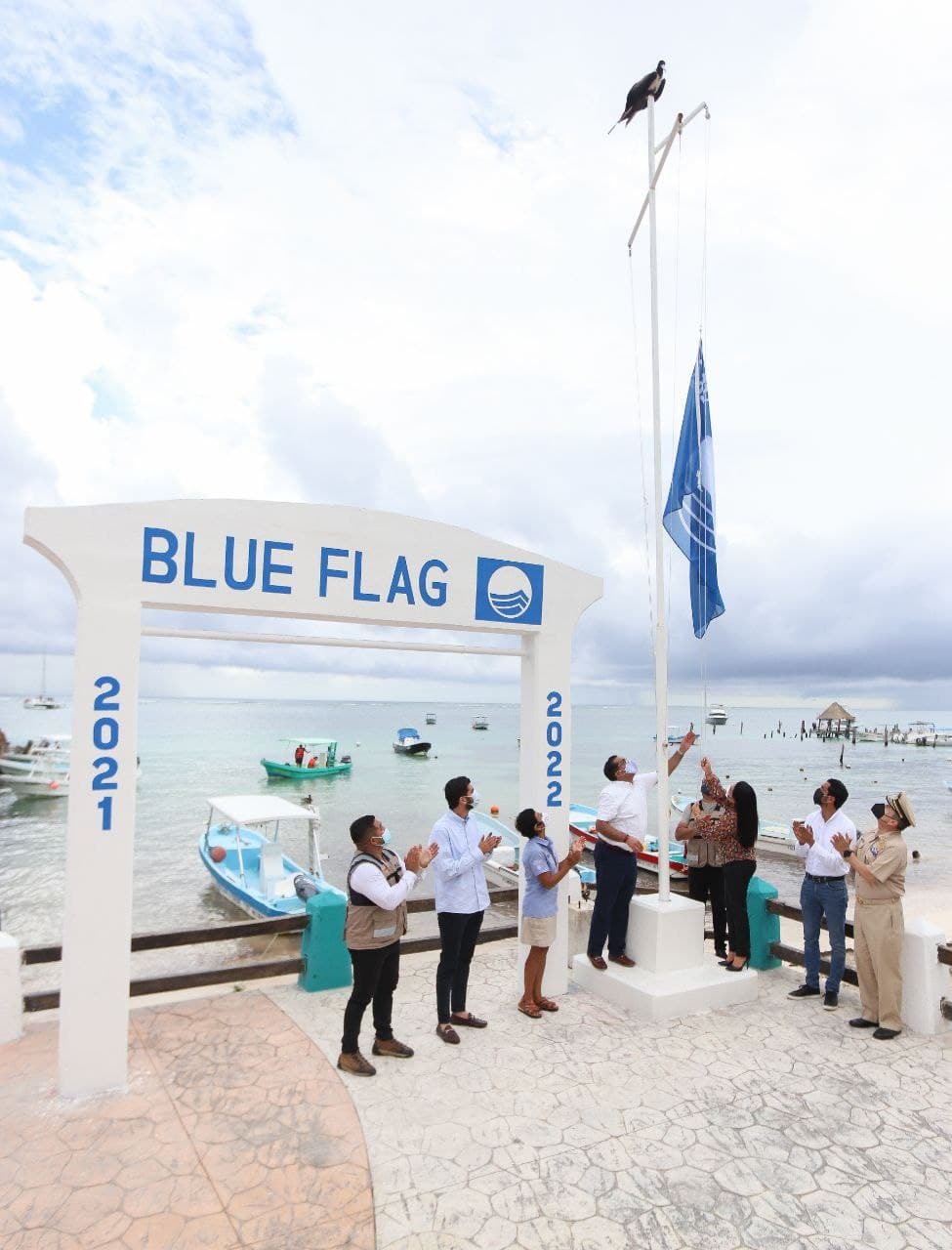 Blue Flag en Puerto Morelos