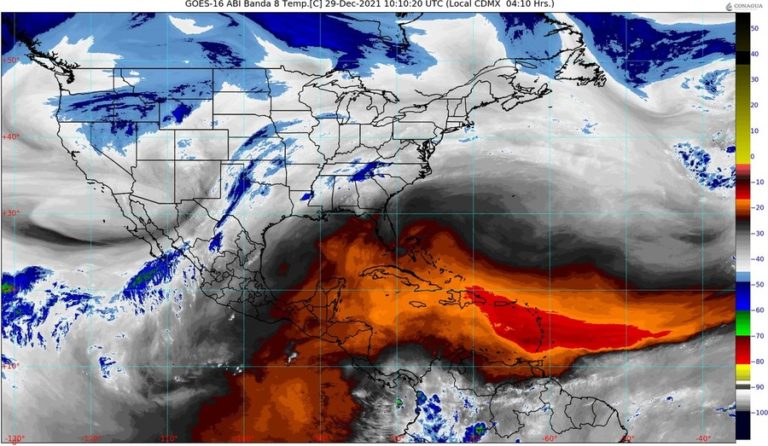 Estado del tiempo: Surada y lluvias aisladas para Quintana Roo