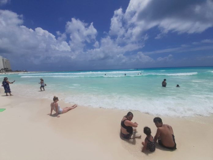 playas limpias en Cancún