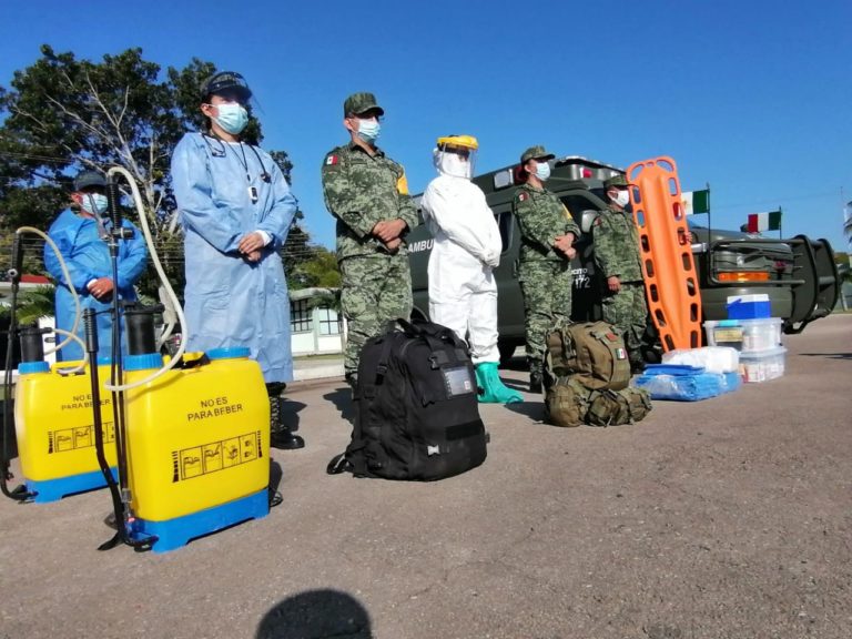 Militares encabezan la vacunación en zonas rurales de Quintana Roo