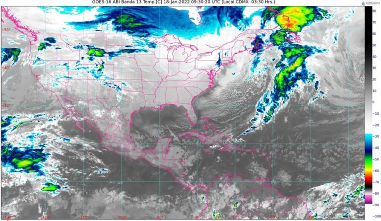 Temperatura: Zona maya, a 13 grados; Playa del Carmen, a 14 grados
