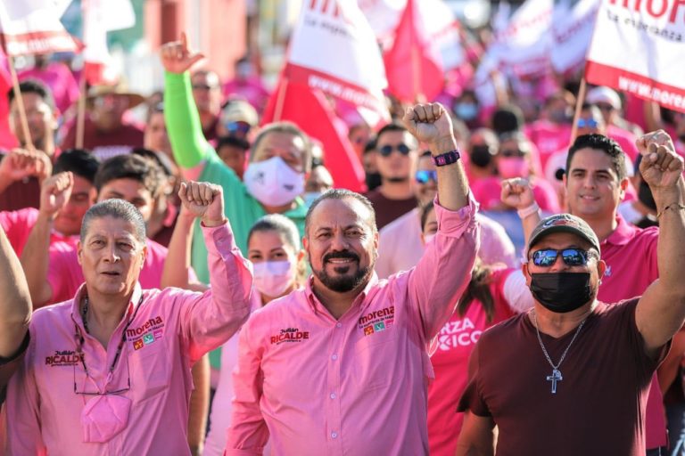 Julián Ricalde va por más recursos para mejorar la seguridad y la salud