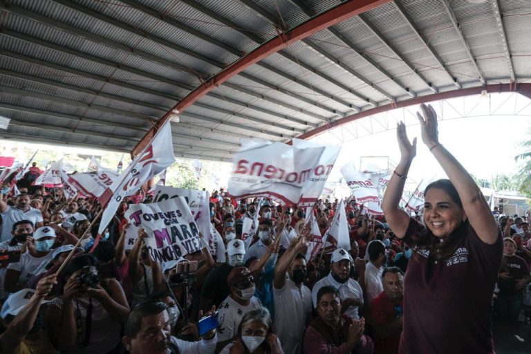 Evalúa Mara Lezama sus dos primeras semana de campaña en el estado