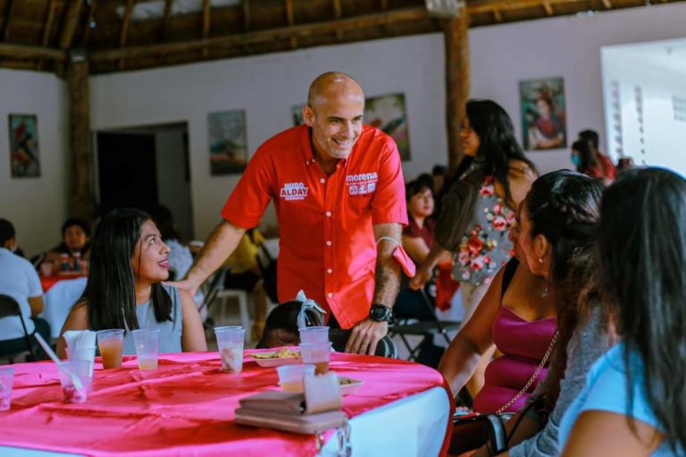 Hugo Alday legislará en el Congreso a favor de las mujeres