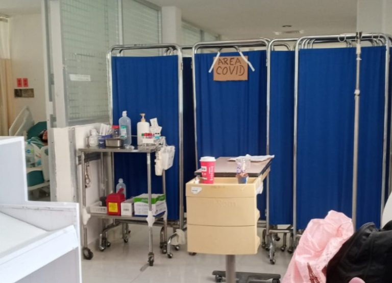 Indigna orden de Secretaría estatal de Salud de improvisar áreas Covid-19