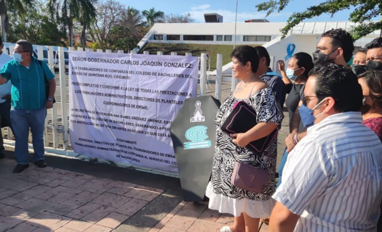 Denuncian que autoridades buscan controlar al Colegio de Bachilleres