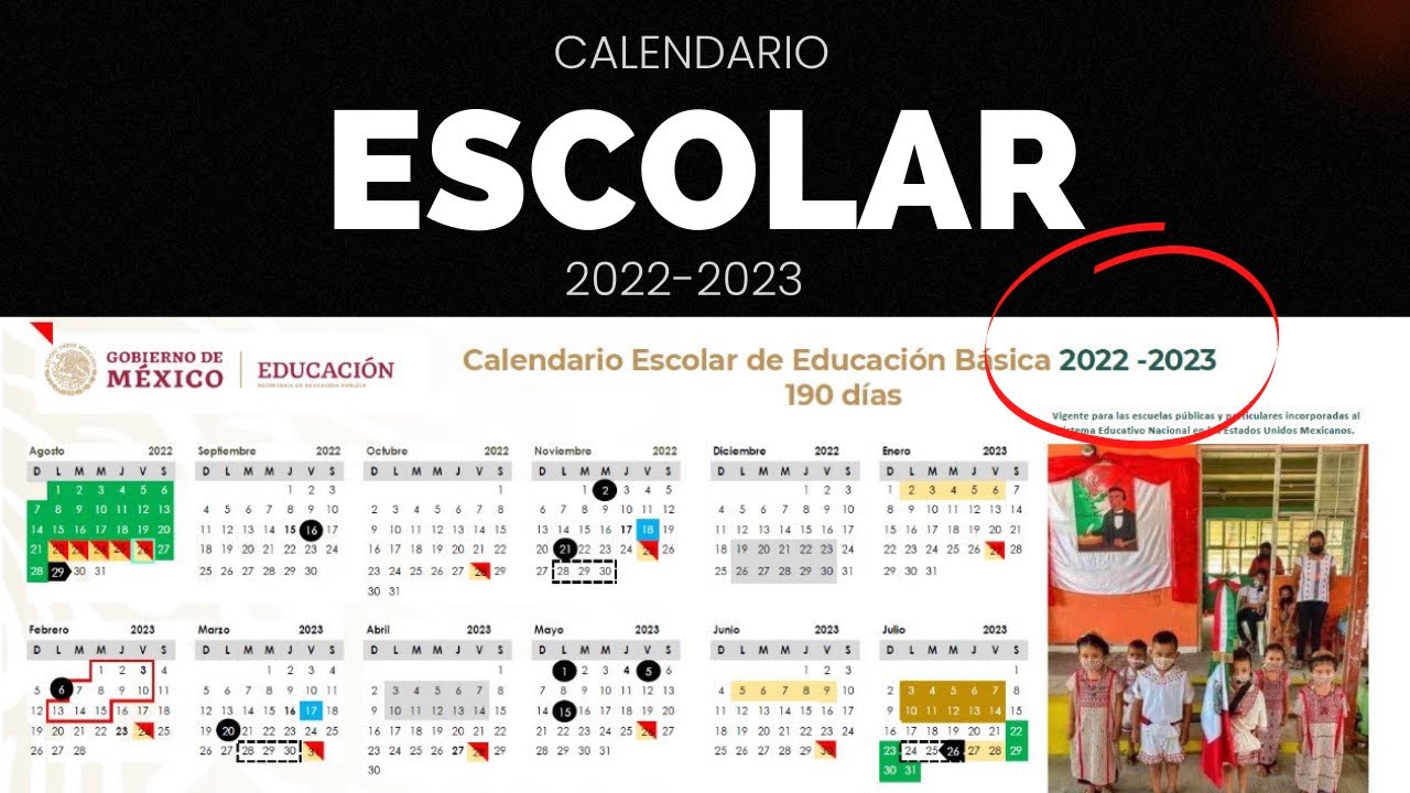 Calendario escolar 20222023 Puentes y días feriados