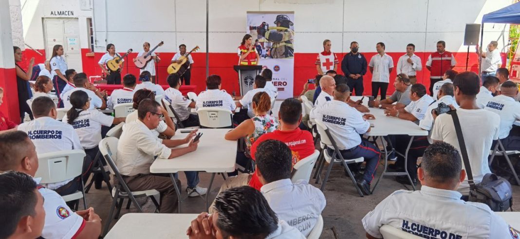 Celebración bomberos