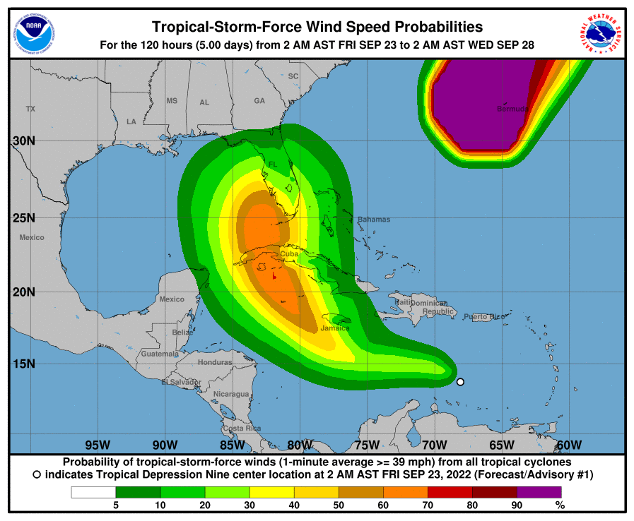 tormenta tropical Caribe