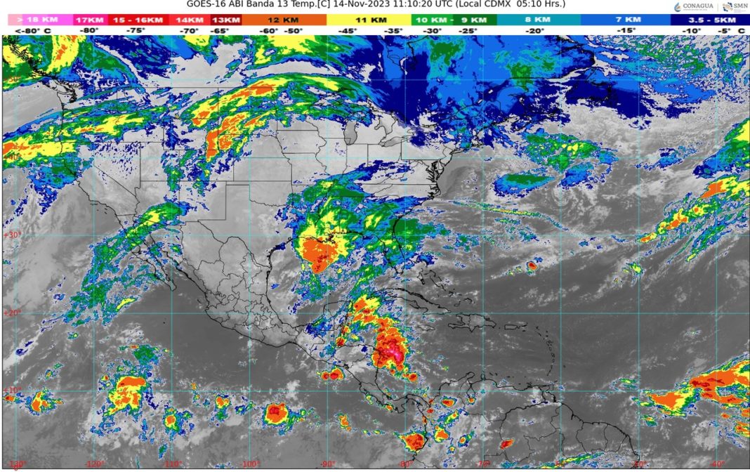 estado del tiempo Cancún