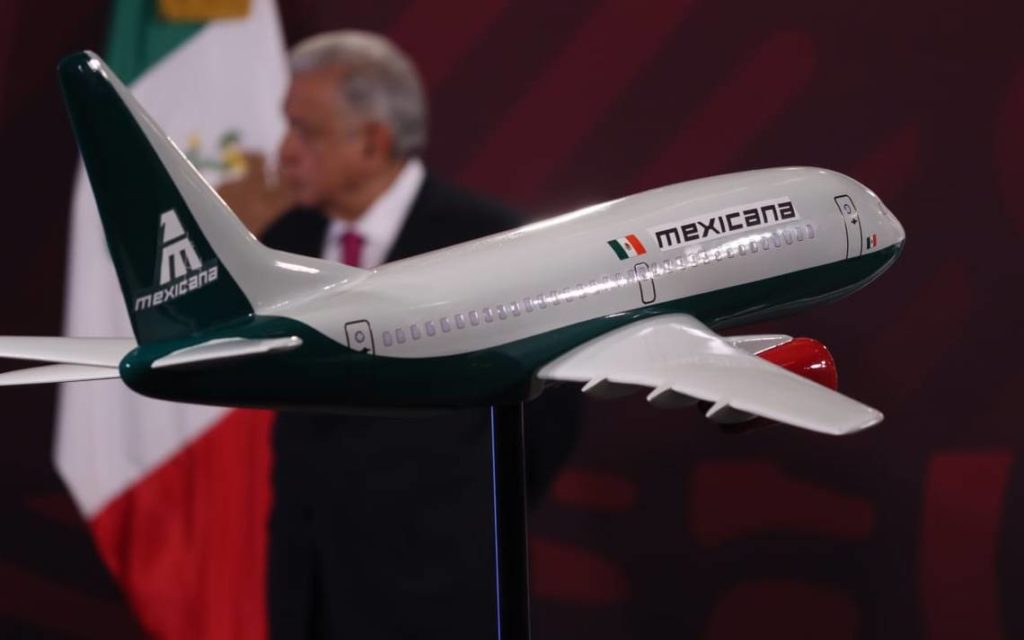 Avión de Mexicana