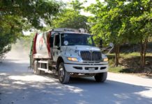 Recolección de basura en Cancún