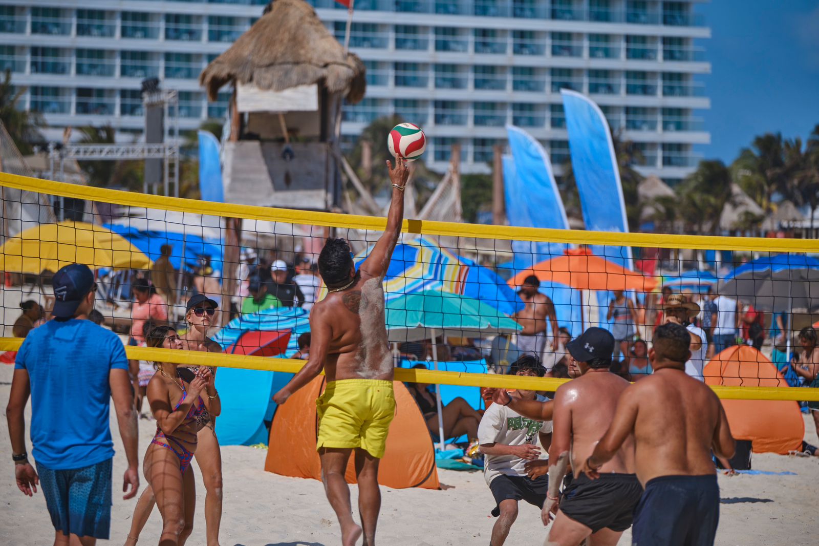 Caribe Mexicano a tope en vacaciones 