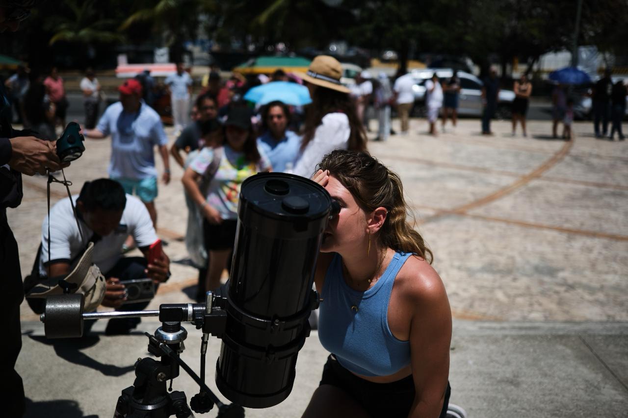 eclipse solar, quintana roo 