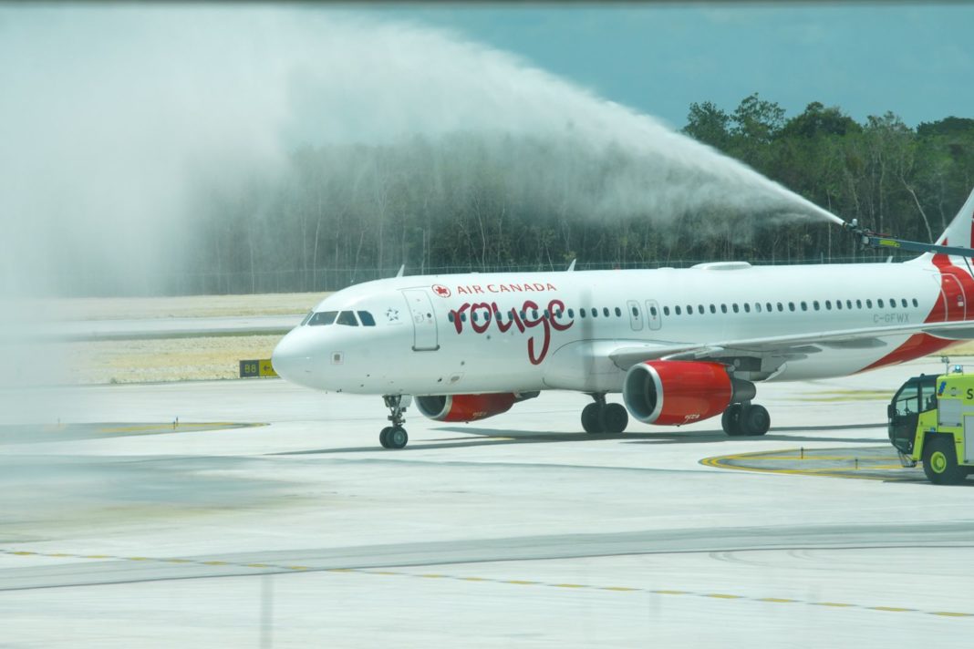 Air Canadá en Tulum