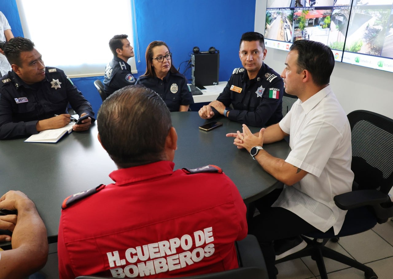 Seguridad de la jornada electoral en Cancún