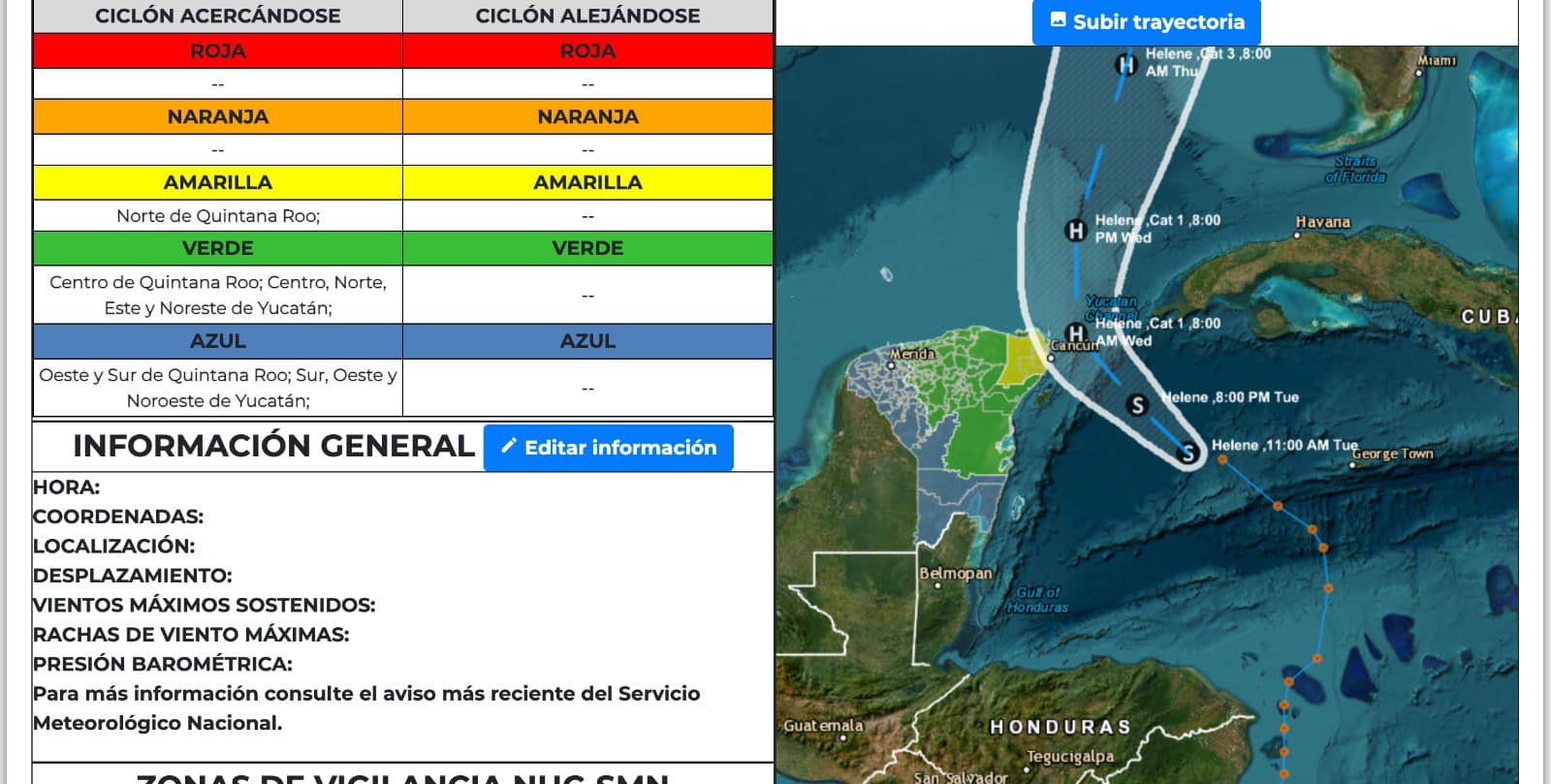 Tormenta tropical helene