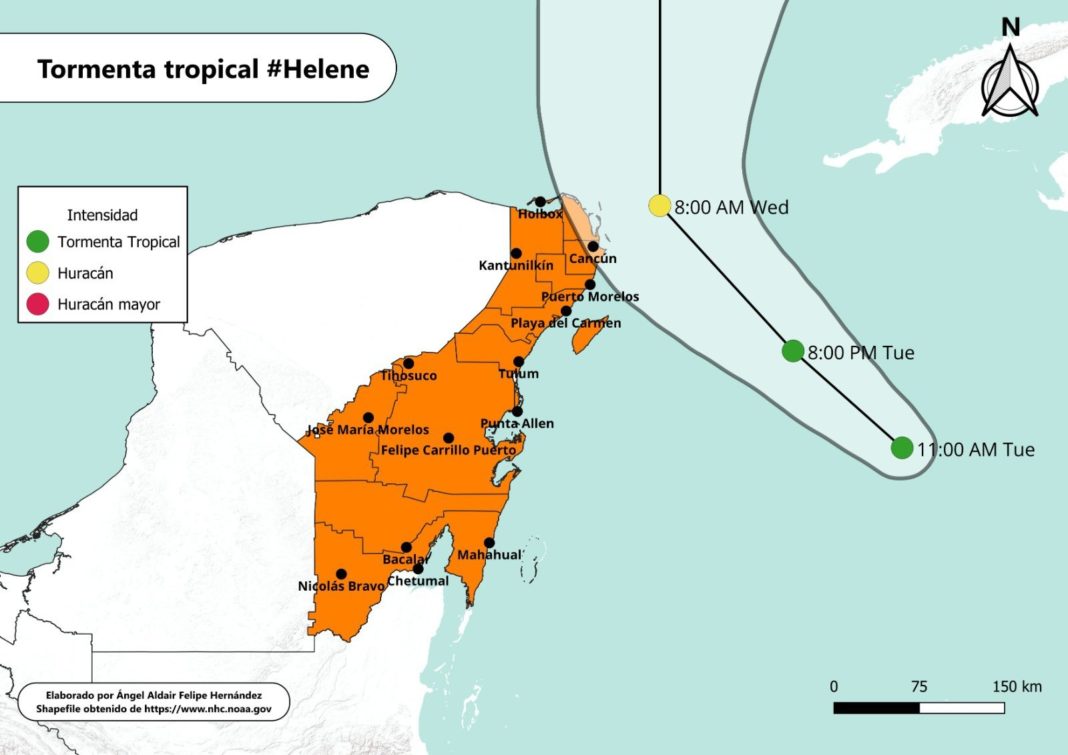 Tormenta tropical helene